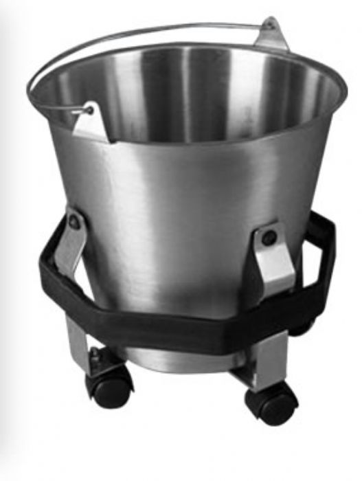 Cubeta cap. 12 Lts con porta cubeta de patada 